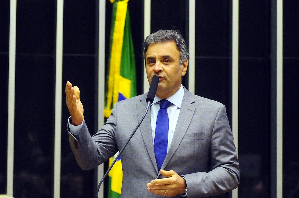 Aécio Neves no Senado Federal